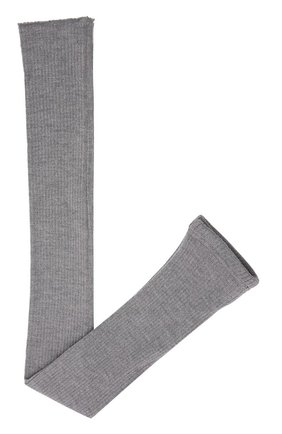 Детские гамаши детские WOOL&COTTON серого цвета по цене 3590 руб., арт. VRUPH | Фото 1 Детские гамаши детские WOOL&COTTON серого цвета, арт. VRUPH | Фото 1 (Материал: Шерсть, Текстиль)