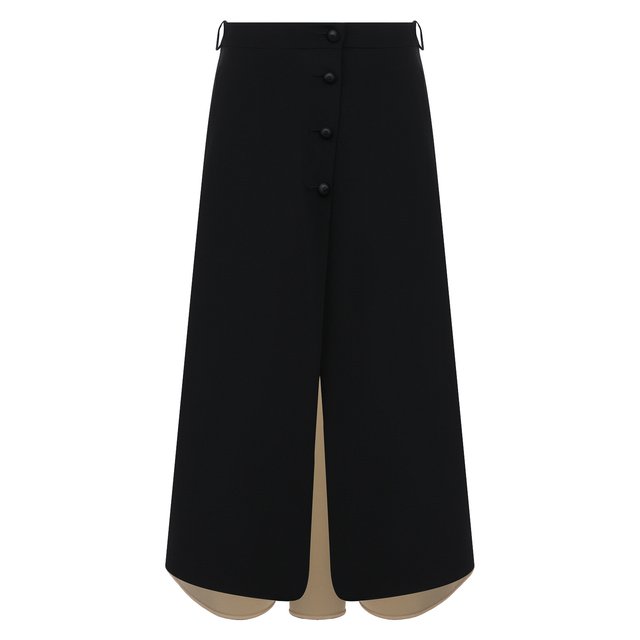 Шелковая юбка Giorgio Armani Чёрный 1WHNN059/T02TI 5591947