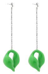 Женские серьги trudie CHLOÉ зеленого цвета, арт. CHC21AFE92CBL | Фото 3 (Материал: Металл)