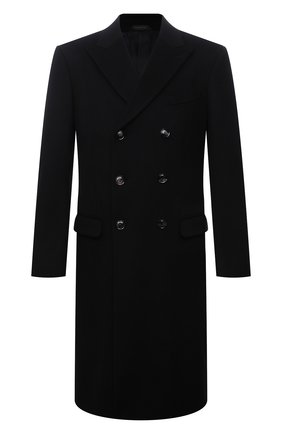 Мужской пальто из шерсти и кашемира GIORGIO ARMANI черного цвета по цене 241000 руб., арт. 0WG0L05S/T00BU | Фото 1 Мужской пальто из шерсти и кашемира GIORGIO ARMANI черного цвета, арт. 0WG0L05S/T00BU | Фото 1 (Материал внешний: Шерсть; Длина (верхняя одежда): До колена; Материал подклада: Синтетический материал; Рукава: Длинные; Мужское Кросс-КТ: пальто-верхняя одежда; Стили: Классический)