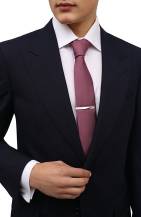 Мужская зажим для галстука LANVIN серебряного цвета по цене 11950 руб., арт. 9919/3 | Фото 2 Мужская зажим для галстука LANVIN серебряного цвета, арт. 9919/3 | Фото 2