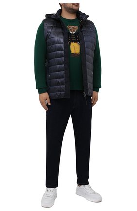 Мужской шерстяной свитер POLO RALPH LAUREN зеленого цвета по цене 42700 руб., арт. 711850566/PRL BS | Фото 2 Мужской шерстяной свитер POLO RALPH LAUREN зеленого цвета, арт. 711850566/PRL BS | Фото 2 (Длина (для топов): Стандартные; Материал внешний: Шерсть; Рукава: Длинные; Мужское Кросс-КТ: Свитер-одежда; Принт: С принтом; Стили: Кэжуэл; Big sizes: Big Sizes)