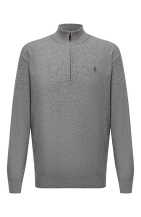 Мужской шерстяной джемпер POLO RALPH LAUREN серого цвета по цене 21300 руб., арт. 711723053/PRL BS | Фото 1 Мужской шерстяной джемпер POLO RALPH LAUREN серого цвета, арт. 711723053/PRL BS | Фото 1 (Материал внешний: Шерсть; Длина (для топов): Стандартные; Рукава: Длинные; Мужское Кросс-КТ: Джемперы; Принт: Без принта; Вырез: Круглый; Стили: Кэжуэл; Big sizes: Big Sizes)