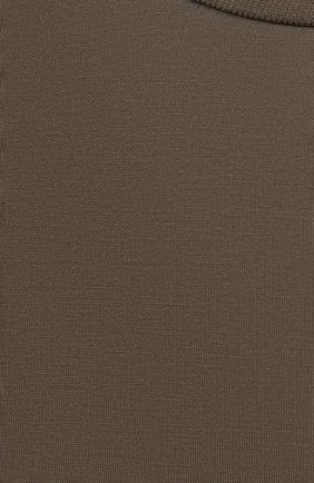 Мужская футболка из вискозы TOM FORD хаки цвета, арт. BY278/TFJ209 | Фото 5 (Принт: Без принта; Рукава: Короткие; Длина (для топов): Стандартные; Материал внешний: Вискоза; Стили: Кэжуэл)