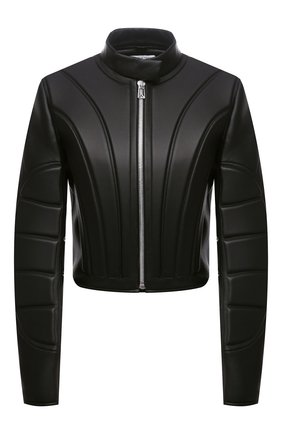 Женская кожаная куртка BOTTEGA VENETA черного цвета по цене 375000 руб., арт. 667265/V15Y0 | Фото 1 Женская кожаная куртка BOTTEGA VENETA черного цвета, арт. 667265/V15Y0 | Фото 1 (Материал подклада: Вискоза; Длина (верхняя одежда): Короткие; Рукава: Длинные; Женское Кросс-КТ: Замша и кожа; Стили: Гранж; Материал внешний: Натуральная кожа)