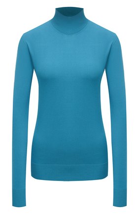 Женская водолазка из вискозы BOTTEGA VENETA синего цвета по цене 66300 руб., арт. 672720/V09V0 | Фото 1 Женская водолазка из вискозы BOTTEGA VENETA синего цвета, арт. 672720/V09V0 | Фото 1 (Длина (для топов): Стандартные; Материал внешний: Вискоза; Рукава: Длинные; Женское Кросс-КТ: Водолазка-одежда; Стили: Кэжуэл)