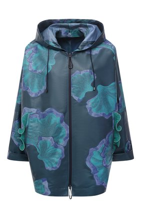 Женская ветровка GIORGIO ARMANI голубого цвета по цене 241000 руб., арт. 1WH0C06T/T02X1 | Фото 1 Женская ветровка GIORGIO ARMANI голубого цвета, арт. 1WH0C06T/T02X1 | Фото 1 (Рукава: Длинные; Материал внешний: Синтетический материал; Длина (верхняя одежда): Короткие; Стили: Кэжуэл; Кросс-КТ: Ветровка)