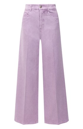 Женские джинсы STELLA MCCARTNEY сиреневого цвета по цене 41900 руб., арт. 603982/S0H49 | Фото 1 Женские джинсы STELLA MCCARTNEY сиреневого цвета, арт. 603982/S0H49 | Фото 1 (Материал внешний: Хлопок; Длина (брюки, джинсы): Стандартные; Стили: Кэжуэл; Кросс-КТ: Деним; Силуэт Ж (брюки и джинсы): Расклешенные)