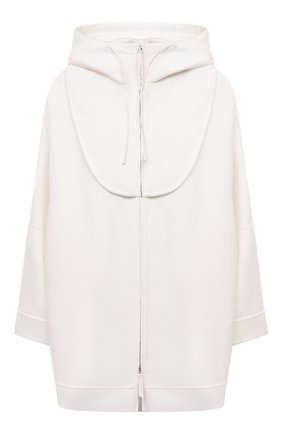 Женская шерстяная куртка GIORGIO ARMANI белого цвета, арт. 1WH0C06A/T0076 | Фото 1 (Рукава: Длинные; Длина (верхняя одежда): Короткие; Материал внешний: Шерсть; Стили: Минимализм; Кросс-КТ: Куртка)