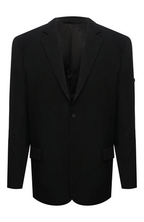 Мужской пиджак из вискозы BALENCIAGA черного цвета по цене 156000 руб., арт. 674430/TJ025 | Фото 1 Мужской пиджак из вискозы BALENCIAGA черного цвета, арт. 674430/TJ025 | Фото 1 (Материал внешний: Вискоза; Рукава: Длинные; Материал подклада: Купро; Длина (для топов): Стандартные; 1-2-бортные: Однобортные; Пиджаки М: Свободный; Случай: Повседневный; Стили: Минимализм)