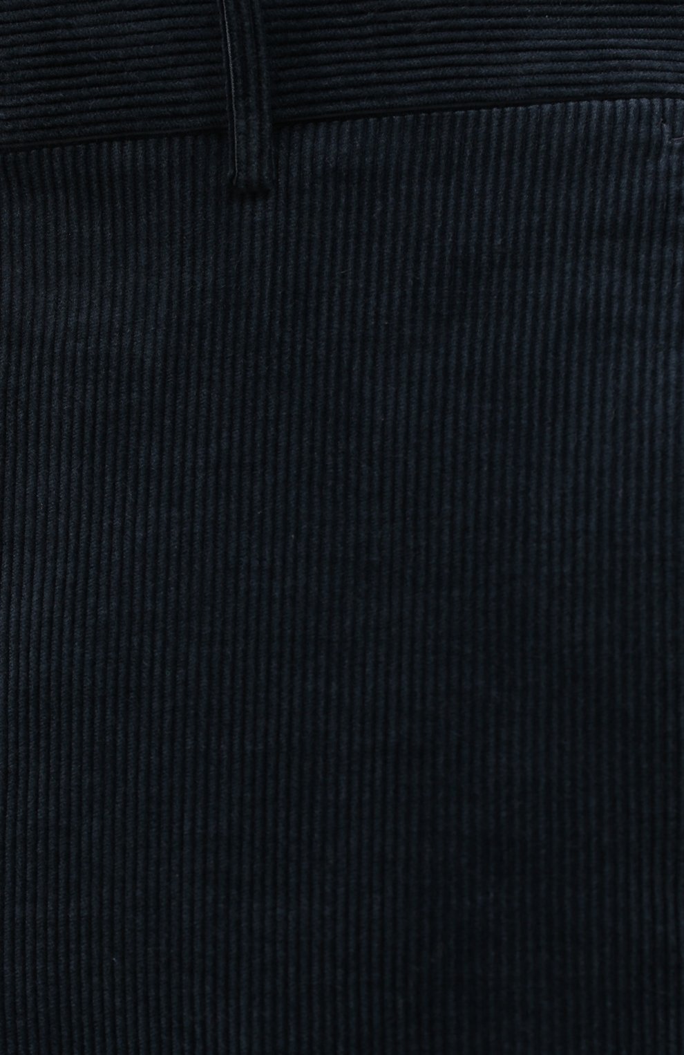 Мужские брюки из хлопка и кашемира ERMENEGILDO ZEGNA темно-синего цвета, арт. 865F14/77TB12 | Фото 5 (Длина (брюки, джинсы): Стандартные; Материал внешний: Хлопок; Стили: Классический; Случай: Формальный)