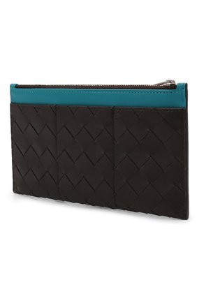 Мужской кожаный футляр для документов BOTTEGA VENETA темно-коричневого цвета по цене 66500 руб., арт. 679806/VCPQ5 | Фото 2 Мужской кожаный футляр для документов BOTTEGA VENETA темно-коричневого цвета, арт. 679806/VCPQ5 | Фото 2 (Кросс-КТ: футляры для документов; Материал: Натуральная кожа)