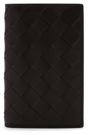 Мужской кожаная обложка для паспорта BOTTEGA VENETA темно-коричневого цвета по цене 29950 руб., арт. 629679/VCPQ6 | Фото 1 Мужской кожаная обложка для паспорта BOTTEGA VENETA темно-коричневого цвета, арт. 629679/VCPQ6 | Фото 1 (Кросс-КТ: обложки и футляры)