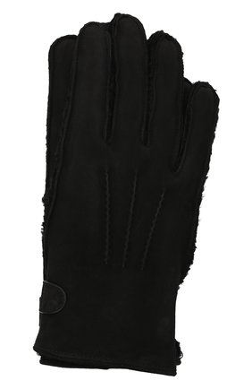 Мужские замшевые перчатки BRIONI черного цвета, арт. 05SI0L/09727 | Фото 1 (Мужское Кросс-КТ: Кожа и замша; Материал: Замша, Натуральная кожа; Региональные ограничения белый список (Axapta Mercury): RU)