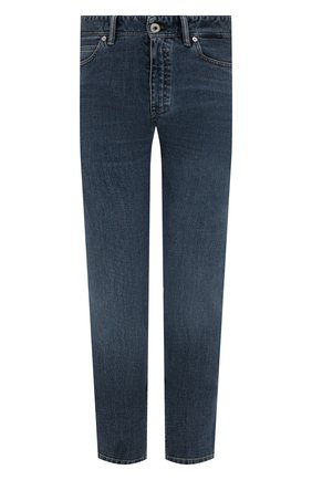 Мужские джинсы BRIONI синего цвета по цене 79950 руб., арт. SPPB0M/P0D04/MERIBEL | Фото 1 Мужские джинсы BRIONI синего цвета, арт. SPPB0M/P0D04/MERIBEL | Фото 1 (Материал внешний: Хлопок, Деним; Длина (брюки, джинсы): Стандартные; Кросс-КТ: Деним; Силуэт М (брюки): Прямые; Стили: Кэжуэл)