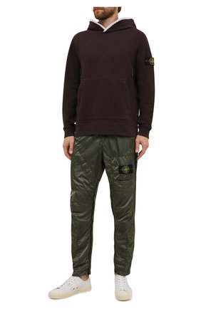 Мужской хлопковое худи STONE ISLAND темно-коричневого цвета по цене 29950 руб., арт. 751560620 | Фото 2 Мужской хлопковое худи STONE ISLAND темно-коричневого цвета, арт. 751560620 | Фото 2 (Материал внешний: Хлопок; Мужское Кросс-КТ: Худи-одежда; Принт: Без принта; Стили: Спорт-шик)