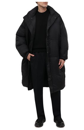 Мужская утепленная куртка ISABEL MARANT черного цвета по цене 68850 руб., арт. MA1052-21A002H/DRIEST0N | Фото 2 Мужская утепленная куртка ISABEL MARANT черного цвета, арт. MA1052-21A002H/DRIEST0N | Фото 2 (Материал подклада: Синтетический материал; Материал внешний: Синтетический материал; Длина (верхняя одежда): До колена; Рукава: Длинные; Мужское Кросс-КТ: пуховик-длинный; Стили: Минимализм; Кросс-КТ: Куртка)