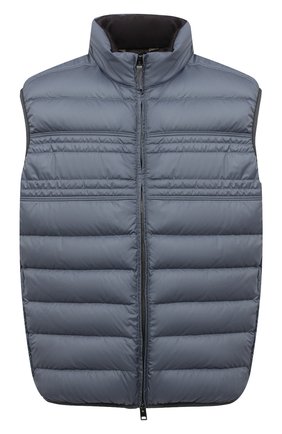Мужской пуховый жилет BRIONI голубого цвета по цене 187000 руб., арт. SWLI0L/P0908 | Фото 1 Мужской пуховый жилет BRIONI голубого цвета, арт. SWLI0L/P0908 | Фото 1 (Материал утеплителя: Пух и перо; Материал подклада: Синтетический материал; Материал внешний: Синтетический материал; Кросс-КТ: Куртка, Пуховик; Стили: Кэжуэл; Длина (верхняя одежда): Короткие; Региональные ограничения белый список (Axapta Mercury): RU)