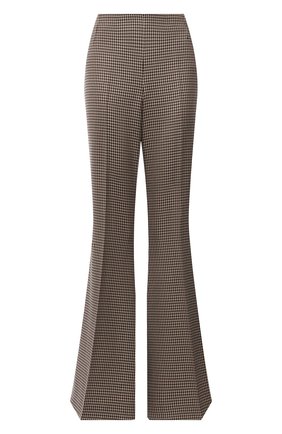 Женские шерстяные брюки STELLA MCCARTNEY коричневого цвета по цене 85150 руб., арт. 604142/SSA37 | Фото 1 Женские шерстяные брюки STELLA MCCARTNEY коричневого цвета, арт. 604142/SSA37 | Фото 1 (Материал внешний: Шерсть; Длина (брюки, джинсы): Удлиненные; Женское Кросс-КТ: Брюки-одежда; Силуэт Ж (брюки и джинсы): Расклешенные; Стили: Кэжуэл; Региональные ограничения белый список (Axapta Mercury): RU)
