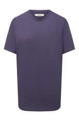 Мужского хлопковая футболка PANGAIA фиолетового цвета, арт. 21JTU01-152-JM002 | Фото 1 (Рукава: Короткие; Длина (для топов): Стандартные; Принт: С принтом; Материал внешний: Хлопок; Стили: Спорт-шик; Женское Кросс-КТ: Футболка-одежда)
