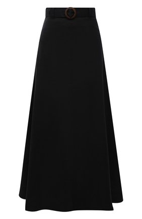 Женская льняная юбка FAITHFULL THE BRAND черного цвета по цене 32200 руб., арт. FF1671-BLK | Фото 1 Женская льняная юбка FAITHFULL THE BRAND черного цвета, арт. FF1671-BLK | Фото 1 (Материал подклада: Вискоза; Длина Ж (юбки, платья, шорты): Макси; Материал внешний: Лен; Женское Кросс-КТ: Юбка-одежда, Юбка-пляжная одежда; Стили: Бохо)