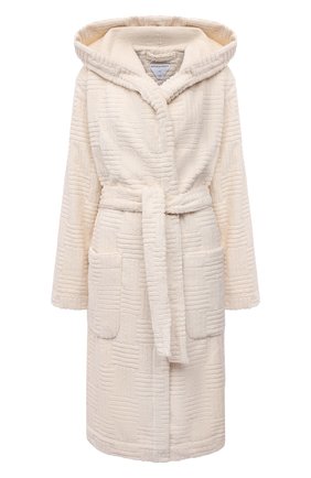 Женский хлопковый халат BOTTEGA VENETA белого цвета по цене 42650 руб., арт. 656096/3V106 | Фото 1 Женский хлопковый халат BOTTEGA VENETA белого цвета, арт. 656096/3V106 | Фото 1 (Рукава: Длинные; Материал внешний: Хлопок; Длина Ж (юбки, платья, шорты): До колена)