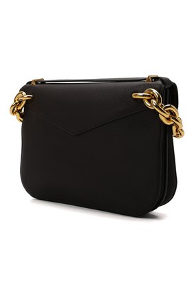 Женская сумка mount medium BOTTEGA VENETA темно-коричневого цвета по цене 226000 руб., арт. 667398/V12M0 | Фото 4 Женская сумка mount medium BOTTEGA VENETA темно-коричневого цвета, арт. 667398/V12M0 | Фото 4 (Сумки-технические: Сумки через плечо; Размер: medium; Материал: Натуральная кожа; Ремень/цепочка: На ремешке)