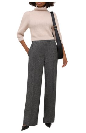 Женские брюки ACNE STUDIOS серого цвета по цене 28500 руб., арт. AK0416 | Фото 2 Женские брюки ACNE STUDIOS серого цвета, арт. AK0416 | Фото 2 (Материал внешний: Шерсть, Синтетический материал; Длина (брюки, джинсы): Удлиненные; Женское Кросс-КТ: Брюки-одежда; Стили: Кэжуэл; Силуэт Ж (брюки и джинсы): Прямые)