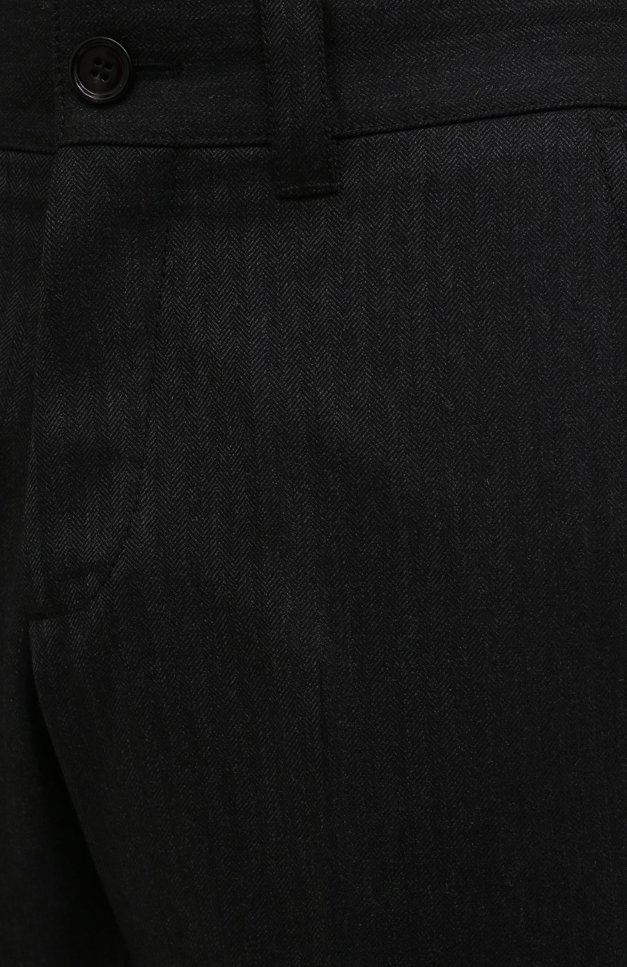 Мужские шерстяные брюки BURBERRY темно-серого цвета, арт. 8046203 | Фото 5 (Материал внешний: Шерсть; Длина (брюки, джинсы): Стандартные; Стили: Классический; Случай: Формальный)