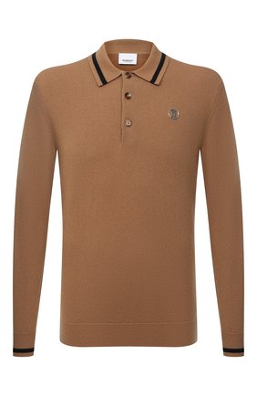 Мужское кашемировое поло BURBERRY бежевого цвета по цене 62700 руб., арт. 8044310 | Фото 1 Мужское кашемировое поло BURBERRY бежевого цвета, арт. 8044310 | Фото 1 (Рукава: Длинные; Материал внешний: Шерсть, Кашемир; Длина (для топов): Стандартные; Застежка: Пуговицы; Кросс-КТ: Трикотаж; Стили: Кэжуэл)