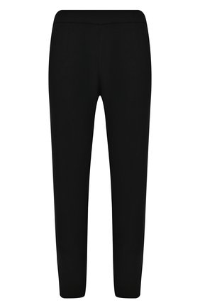 Мужские брюки THE ROW черного цвета, арт. 295K164 | Фото 1 (Материал внешний: Синтетический материал, Шерсть, Кашемир; Длина (брюки, джинсы): Стандартные; Случай: Повседневный; Мужское Кросс-КТ: Брюки-трикотаж; Стили: Минимализм)