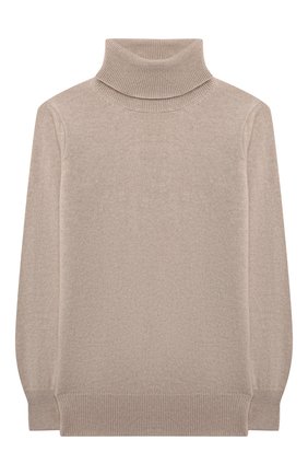 Детская кашемировая водолазка GIORGETTI CASHMERE светло-бежевого цвета по цене 21550 руб., арт. MB453/FELTED/8A-14A | Фото 1 Детская кашемировая водолазка GIORGETTI CASHMERE светло-бежевого цвета, арт. MB453/FELTED/8A-14A | Фото 1 (Материал внешний: Кашемир, Шерсть; Рукава: Длинные; Кросс-КТ: водолазка; Девочки-школьная форма: Брюки; Ростовка одежда: 12 лет | 152 см, 13 - 15 лет | 158 см, 8 лет | 128 см)