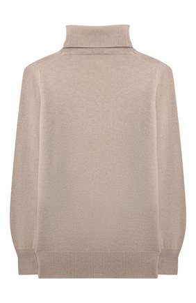 Детская кашемировая водолазка GIORGETTI CASHMERE светло-бежевого цвета по цене 21550 руб., арт. MB453/FELTED/8A-14A | Фото 2 Детская кашемировая водолазка GIORGETTI CASHMERE светло-бежевого цвета, арт. MB453/FELTED/8A-14A | Фото 2 (Материал внешний: Кашемир, Шерсть; Рукава: Длинные; Кросс-КТ: водолазка; Девочки-школьная форма: Брюки; Ростовка одежда: 12 лет | 152 см, 13 - 15 лет | 158 см, 8 лет | 128 см)