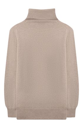 Детская кашемировая водолазка GIORGETTI CASHMERE светло-бежевого цвета по цене 15500 руб., арт. MB453/FELTED/2A-6A | Фото 2 Детская кашемировая водолазка GIORGETTI CASHMERE светло-бежевого цвета, арт. MB453/FELTED/2A-6A | Фото 2 (Материал внешний: Шерсть, Кашемир; Рукава: Длинные; Кросс-КТ: водолазка; Девочки-школьная форма: Водолазки; Ростовка одежда: 4 года | 104 см, 6 лет | 116 см)