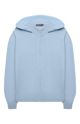 Детский кашемировая толстовка GIORGETTI CASHMERE голубого цвета по цене 28900 руб., арт. MB452/8A-14A | Фото 1 Детский кашемировая толстовка GIORGETTI CASHMERE голубого цвета, арт. MB452/8A-14A | Фото 1 (Материал внешний: Кашемир, Шерсть; Девочки Кросс-КТ: Толстовка-одежда; Рукава: Длинные; Ростовка одежда: 10 - 11 лет | 140 - 146см, 12 лет | 152 см, 13 - 15 лет | 158 см, 8 лет | 128 см)