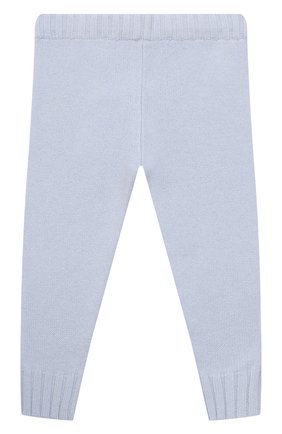 Детские кашемировые брюки GIORGETTI CASHMERE голубого цвета по цене 14450 руб., арт. MB1809/N0 C0STE/2A-6A | Фото 1 Детские кашемировые брюки GIORGETTI CASHMERE голубого цвета, арт. MB1809/N0 C0STE/2A-6A | Фото 1 (Материал внешний: Шерсть, Кашемир; Девочки Кросс-КТ: Брюки-одежда; Ростовка одежда: 2 года | 92 см, 4 года | 104 см, 6 лет | 116 см)