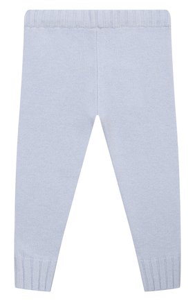 Детские кашемировые брюки GIORGETTI CASHMERE голубого цвета по цене 14450 руб., арт. MB1809/N0 C0STE/2A-6A | Фото 2 Детские кашемировые брюки GIORGETTI CASHMERE голубого цвета, арт. MB1809/N0 C0STE/2A-6A | Фото 2 (Материал внешний: Шерсть, Кашемир; Девочки Кросс-КТ: Брюки-одежда; Ростовка одежда: 2 года | 92 см, 4 года | 104 см, 6 лет | 116 см)