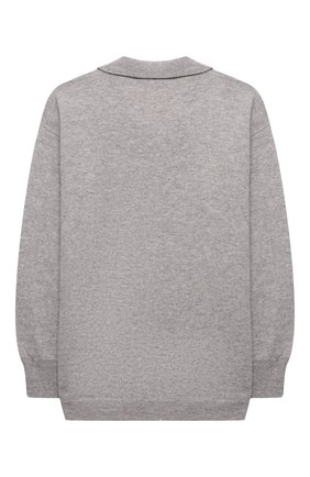 Детский кашемировый пуловер GIORGETTI CASHMERE серого цвета по цене 25450 руб., арт. MB1806/8A-14A | Фото 2 Детский кашемировый пуловер GIORGETTI CASHMERE серого цвета, арт. MB1806/8A-14A | Фото 2 (Рукава: Длинные; Материал внешний: Кашемир, Шерсть; Девочки Кросс-КТ: Пуловер-одежда; Ростовка одежда: 10 - 11 лет | 140 - 146см, 12 лет | 152 см, 13 - 15 лет | 158 см, 8 лет | 128 см)