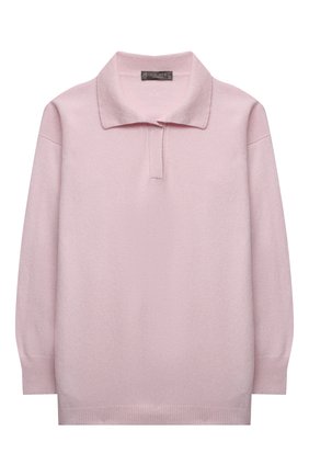 Детский кашемировый пуловер GIORGETTI CASHMERE розового цвета по цене 20750 руб., арт. MB1806/2A-6A | Фото 1 Детский кашемировый пуловер GIORGETTI CASHMERE розового цвета, арт. MB1806/2A-6A | Фото 1 (Материал внешний: Шерсть, Кашемир; Рукава: Длинные; Девочки Кросс-КТ: Пуловер-одежда; Ростовка одежда: 4 года | 104 см, 6 лет | 116 см)