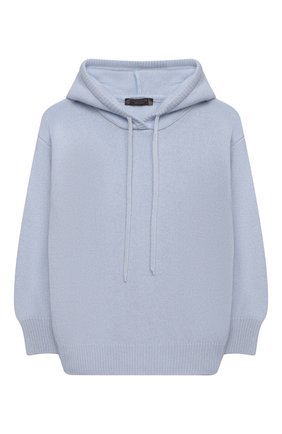 Детский кашемировое худи GIORGETTI CASHMERE голубого цвета по цене 29200 руб., арт. MB1803/8A-14A | Фото 1 Детский кашемировое худи GIORGETTI CASHMERE голубого цвета, арт. MB1803/8A-14A | Фото 1 (Рукава: Длинные; Материал внешний: Кашемир, Шерсть; Девочки Кросс-КТ: Толстовка-одежда; Ростовка одежда: 10 - 11 лет | 140 - 146см, 12 лет | 152 см, 13 - 15 лет | 158 см, 8 лет | 128 см)