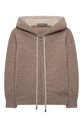 Детский кашемировая толстовка GIORGETTI CASHMERE бежевого цвета по цене 22600 руб., арт. MB1674/2A-6A | Фото 1 Детский кашемировая толстовка GIORGETTI CASHMERE бежевого цвета, арт. MB1674/2A-6A | Фото 1 (Материал внешний: Кашемир, Шерсть; Девочки Кросс-КТ: Толстовка-одежда; Рукава: Длинные; Ростовка одежда: 2 года | 92 см, 4 года | 104 см, 6 лет | 116 см)