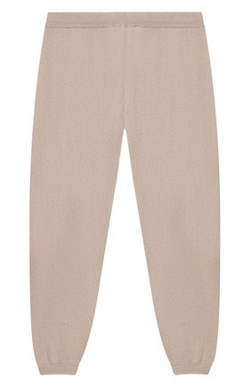 Детские кашемировые джоггеры GIORGETTI CASHMERE светло-бежевого цвета по цене 11300 руб., арт. MB1683/2A-6A | Фото 2 Детские кашемировые джоггеры GIORGETTI CASHMERE светло-бежевого цвета, арт. MB1683/2A-6A | Фото 2 (Материал внешний: Кашемир, Шерсть; Девочки Кросс-КТ: Брюки-одежда, Джоггеры-одежда; Ростовка одежда: 2 года | 92 см, 4 года | 104 см, 6 лет | 116 см)