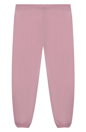 Детские кашемировые джоггеры GIORGETTI CASHMERE розового цвета по цене 11300 руб., арт. MB1683/2A-6A | Фото 1 Детские кашемировые джоггеры GIORGETTI CASHMERE розового цвета, арт. MB1683/2A-6A | Фото 1 (Материал внешний: Шерсть, Кашемир; Девочки Кросс-КТ: Брюки-одежда, Джоггеры-одежда; Ростовка одежда: 2 года | 92 см, 6 лет | 116 см)