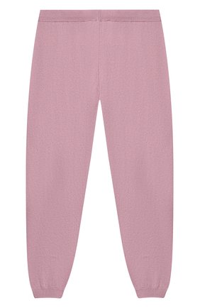 Детские кашемировые джоггеры GIORGETTI CASHMERE розового цвета по цене 11300 руб., арт. MB1683/2A-6A | Фото 2 Детские кашемировые джоггеры GIORGETTI CASHMERE розового цвета, арт. MB1683/2A-6A | Фото 2 (Материал внешний: Шерсть, Кашемир; Девочки Кросс-КТ: Брюки-одежда, Джоггеры-одежда; Ростовка одежда: 2 года | 92 см, 6 лет | 116 см)