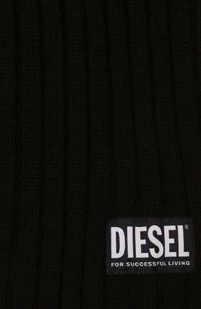 Детский шарф-снуд из шерсти и хлопка DIESEL черного цвета по цене 0 руб., арт. J00221-KYASM | Фото 3 Детский шарф-снуд из шерсти и хлопка DIESEL черного цвета, арт. J00221-KYASM | Фото 3 (Материал: Текстиль, Шерсть, Хлопок)