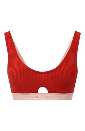 Женский бюстгальтер с мягкой чашкой CHANTAL THOMASS красного цвета по цене 7950 руб., арт. T05C10 | Фото 1 Женский бюстгальтер с мягкой чашкой CHANTAL THOMASS красного цвета, арт. T05C10 | Фото 1 (Материал внешний: Синтетический материал)