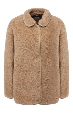 Женская шерстяная куртка BURBERRY бежевого цвета по цене 138000 руб., арт. 8044413 | Фото 1 Женская шерстяная куртка BURBERRY бежевого цвета, арт. 8044413 | Фото 1 (Материал внешний: Шерсть; Длина (верхняя одежда): Короткие; Рукава: Длинные; Материал подклада: Купро; Стили: Кэжуэл; Кросс-КТ: Куртка)