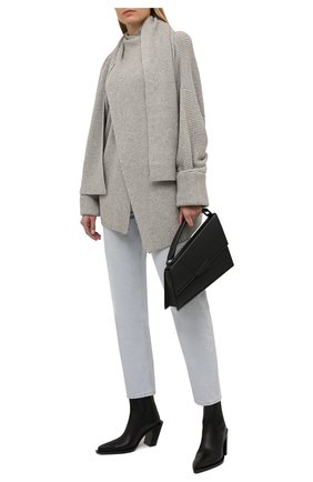 Женские кожаные ботильоны ACNE STUDIOS черного цвета по цене 56550 руб., арт. AD0438 | Фото 2 Женские кожаные ботильоны ACNE STUDIOS черного цвета, арт. AD0438 | Фото 2 (Каблук высота: Высокий; Материал внутренний: Натуральная кожа; Подошва: Плоская; Каблук тип: Устойчивый; Материал внешний: Кожа)