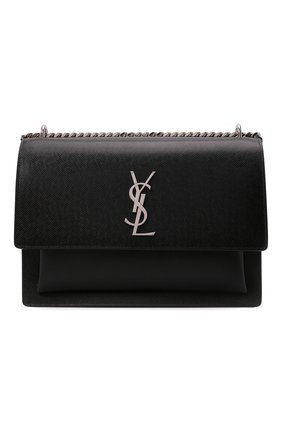 Женская сумка sunset large SAINT LAURENT черного цвета по цене 173500 руб., арт. 498779/H3Z0N | Фото 1 Женская сумка sunset large SAINT LAURENT черного цвета, арт. 498779/H3Z0N | Фото 1 (Размер: large; Материал: Натуральная кожа; Сумки-технические: Сумки через плечо)