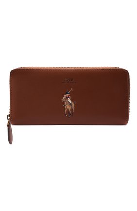 Женские кожаное портмоне POLO RALPH LAUREN коричневого цвета по цене 22450 руб., арт. 427848879 | Фото 1 Женские кожаное портмоне POLO RALPH LAUREN коричневого цвета, арт. 427848879 | Фото 1
